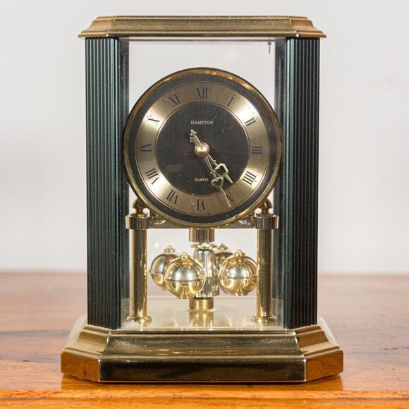 Hamilton Brass Anniversary Clock – Classic American Craftsmanship - Picture 1 of 1